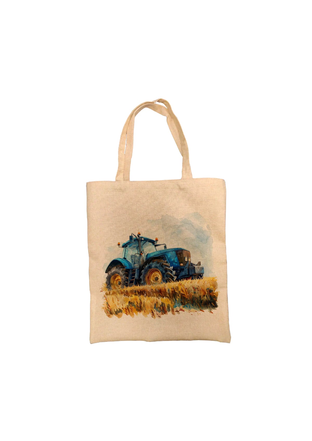 Blue Tractor Tote Bag Blue Tractor Tote Bag