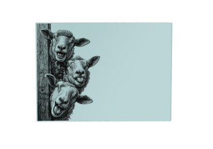 Laughing Sheep Glass Placemat Laughing Sheep Glass Placemat