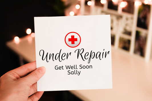 Cerdyn Brys Gwella – Under Repair