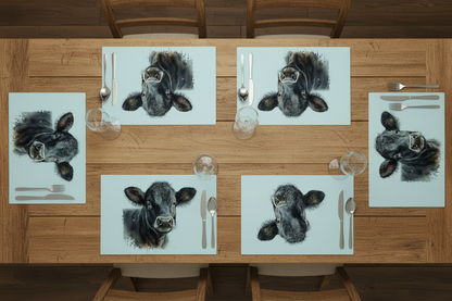 Welsh Black Glass Placemat Welsh Black Glass Placemat