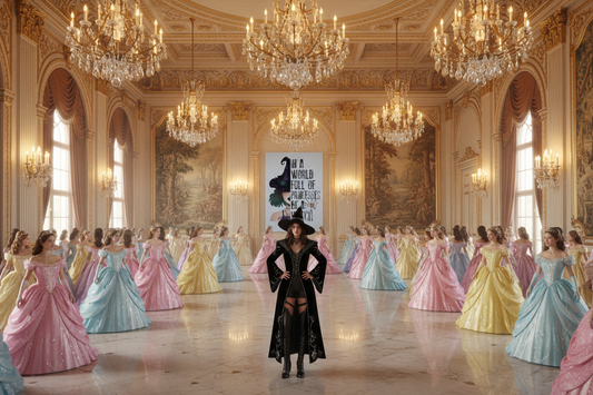 In A World Full of Princesses.... Glossy Aluminium Print In A World Full of Princesses.... Glossy Aluminium Print