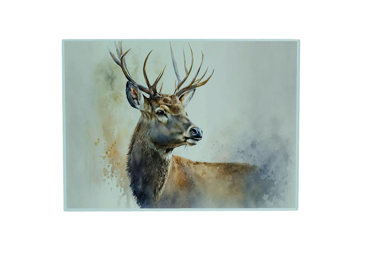 Woodland Stag Glass Placemat Woodland Stag Glass Placemat